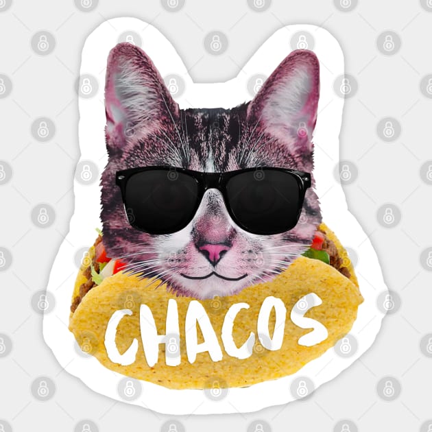 Cat tacos Sticker by Mr Youpla